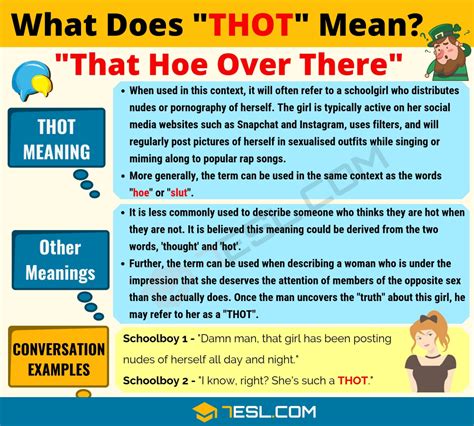 thot meaning in rap.